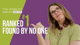 Ranked #1 on Google But Invisible to AI | The Visibility Watch Deep Dive | Ep. 3