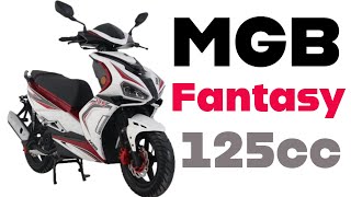 A new bike bargain! A brand new 125cc scooter for less than £2000!   The MGB Fantasy 125