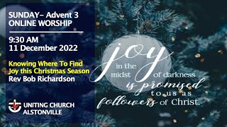 AUC Sunday Worship_11 December 2022