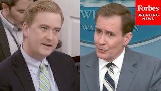 ‘Would The President Just Let That Slide?’: Peter Doocy Grills John Kirby On COVID Lab Leak Theory
