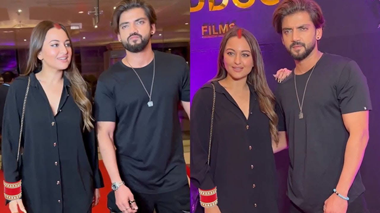 After Secret Wedding Sonakshi Sinha & Zaheer Iqbal Spotted Together For ...