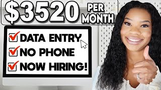 No Experience Needed! 🌟 3 Easy Work-From-Home Jobs | 1 No-Phone Data Entry + 2 Phone Positions!