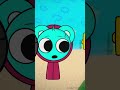 sprunki pink guard face reveal animation 9 reverse version sprunki shorts animation