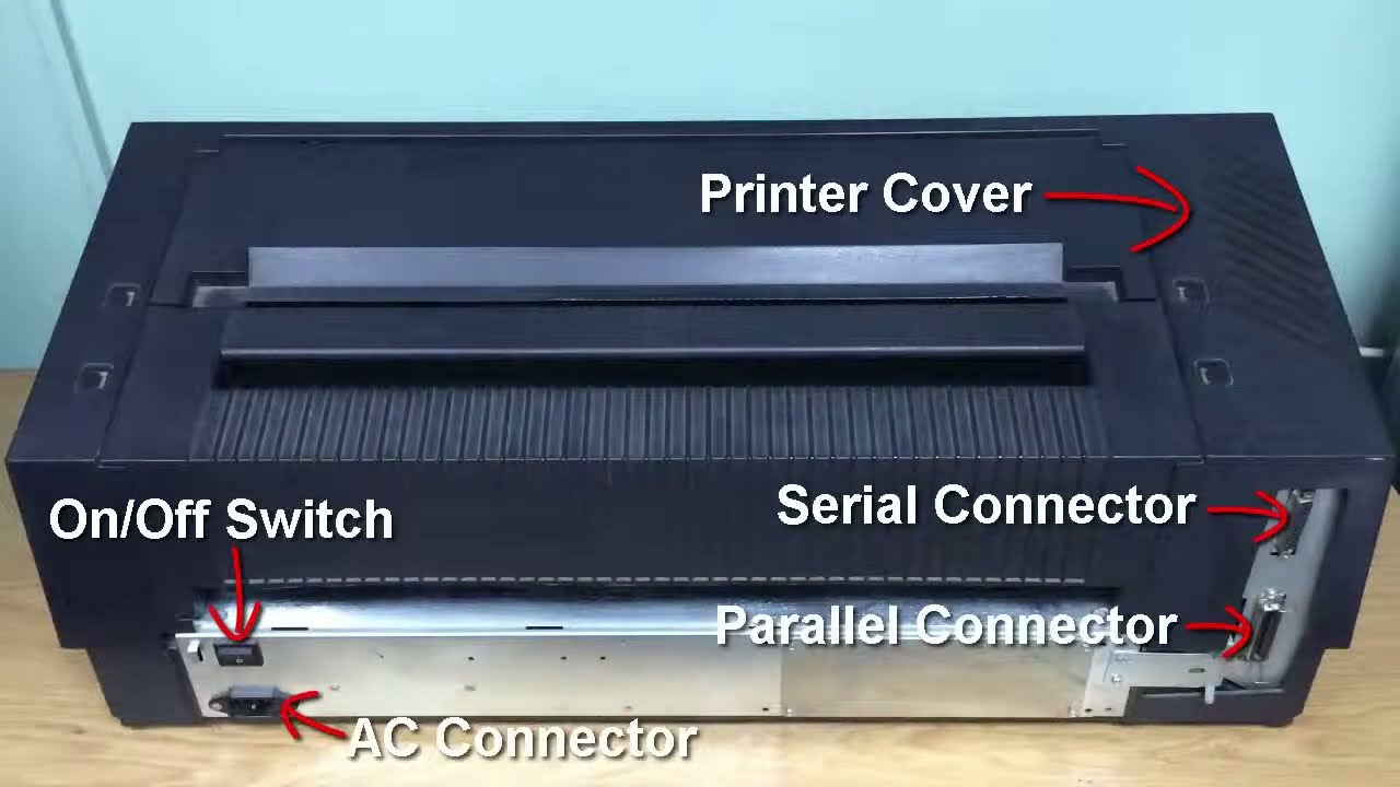 How To Replace Main Logic Board Globalis Impact 3860 Printer - YouTube