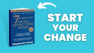 3 Learnings from "The 7 Habits of Highly Effective People" | Book Summary