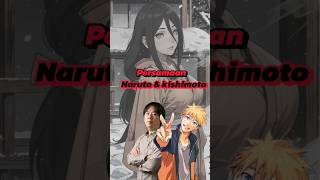 Persamaan naruto dan kishimoto #anime #naruto