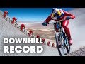 Max Stöckl Sets WORLD RECORD  Fastest MTB Downhill Speed: 167KPH!
