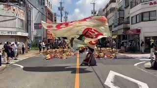 大阪公立大学チーム朱蘭『遍音』 日本ど真ん中祭り2日目　2023 どえりゃーどうとく会場　3パレ③