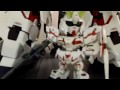 perfect grade rx 0 unicorn gundam and led pack review