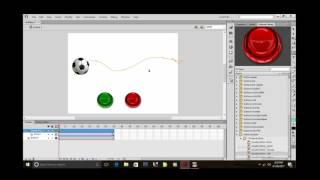 How to make play and stop button Adobe Flash Tutorial