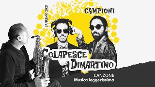 Colapesce & Dimartino - Musica leggerissima (SAX COVER)