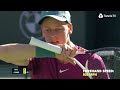 jannik sinner insane service game vs fritz indian wells 2023 highlights