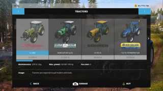 Farming Simulator 15 PC: Shop Tour