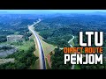 Direct Route LTU/CSR Penjom Gold Mines - Jalan Bapong Ulu Teris - Kg. Bapong, Kuala Lipis, Pahang