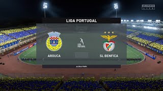 Arouca vs SL Benfica - 21 Jan 22 - Liga Portugal 2021/2022 Gameplay