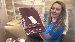 Pallet Unboxing - Women’s Designer Apparel - Amazon Ship2You Replenishment Box - New With Tags