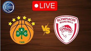 🔴 Live: Panathinaikos vs Olympiakos | Live Play By Play Scoreboard