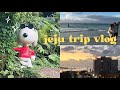 travel diaries - jeju vlog !! - snoopy garden, osulloc, innisfree, hello kitty island, etc... l 원이 l