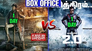 Darbar Vs 2.0 1st Day Box Office Collection, Darbar Movie 1st Day Collection, Rajinikanth