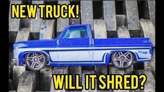 SHREDDING A NEW TRUCK!  METAL TRUCKS DESTROYED