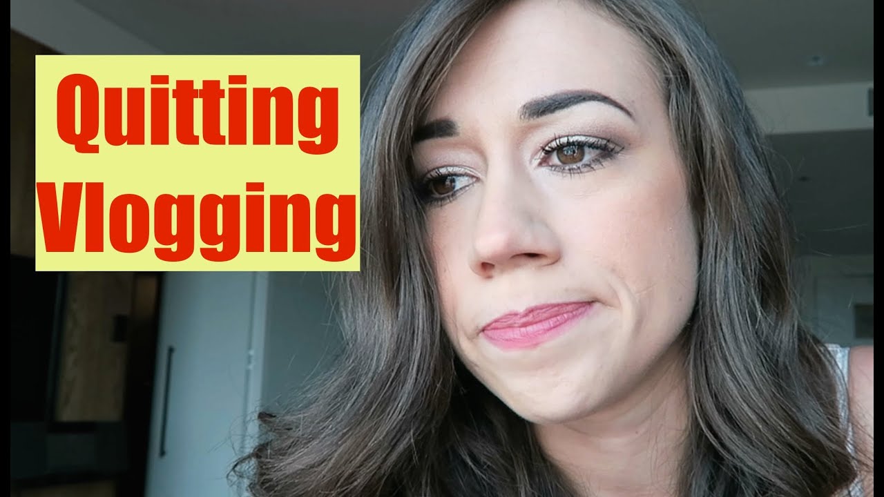 Quitting Vlogging Youtube