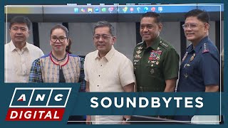 AFP, PNP commit to ensure 'orderly, peaceful' 2025 elections | ANC