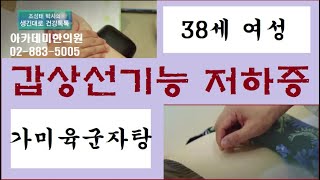 갑상선기능저하증의 한방치료, 한약 복용 후 갑상선 수치가 정상이 된 38세 여성