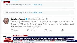 BREAKING: Twitter Locks Trump's Account for 12 Hours