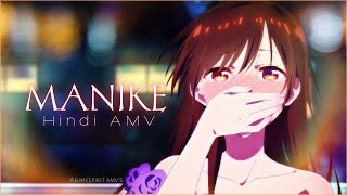 Rent-a-Girlfriend - Hindi ᒥAMVᒧ - Manike | Thank God || Romantic anime mv