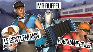 We pitched characters for Team Fortress 3