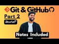🔥 Git & GitHub Crash Course 🔥 | With Notes📝| Git Branch, Revert, Push, Pull, Merge & more Commands