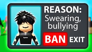 BANNING TOXIC ROBLOX PLAYERS