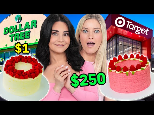 Dollar Tree Vs Target Vs Erewhon Baking Challenge Videos For Kids