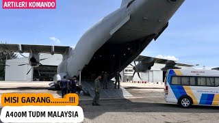 Akhirnya !! Misi A400M Malaysia Medevac Evakuasi Tentera Terluka, Aksi Garang