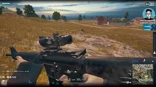 絕地求生|PUBG【CAM11111111】消音M24\u0026M16 載具毀滅! EP3! FPP 四排吃雞 with TreadstoneTW iangood chenju 2017/10/10