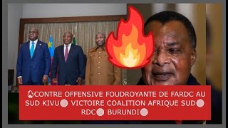 🔥CONTRE OFFENSIVE RÉUSSIE DE FARDC AU SUD KIVU🔴 VICTOIRE COALITION AFRIQUE SUD🔴 RDC🔴 BURUNDI🔴