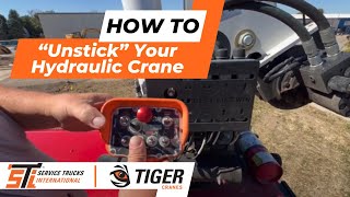 HOW TO Unstick Your Hydraulic Crane