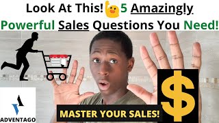 Look At This 🙋‍ 5 Amazingly Powerful Sales Questions You Need❗ #Salestips #copywritingtips