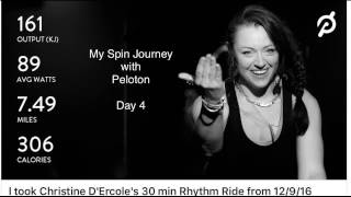 Peloton Spin Journey - Day 4