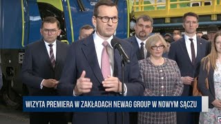 Morawiecki: Ponad 17 mln miejsc pracy - to absolutny rekord przedstawiony przez Eurostat.