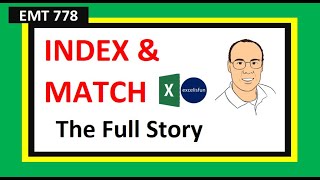 Excel Magic Trick 778: INDEX & MATCH Lookup Functions Beginning To Advanced (18 Examples)