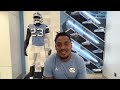 unc football freshman rb davion gause interview