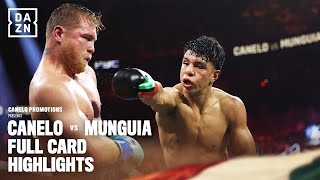 Canelo Alvarez vs. Jaime Munguia | Full Card Highlights