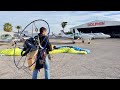 Flying To Work On My Paramotor!