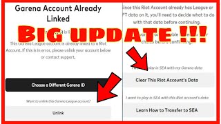 You Can now Unlink Your Riot Account and Many More!