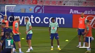 WATCH: This is HOW Dani Alves and Brazil TRAIN ahead of FACING Croatia in the FIFA World Cup