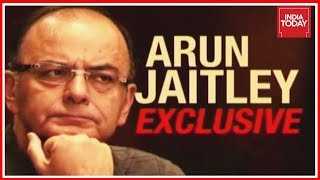 FM Arun Jaitley Talks To India Today Regarding Economic Slow Down