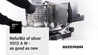 RefurBiz of second-hand slicer VS12 A W – as good as new