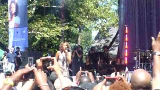 Whitney Houston in Central Park!! Your love is my love!!