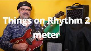 Know the guitar – Things on rhythm 2 – Meter